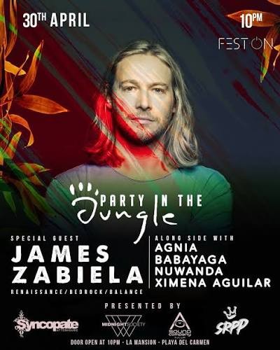 Original artwork: James Zabiela · Party in the Jungle