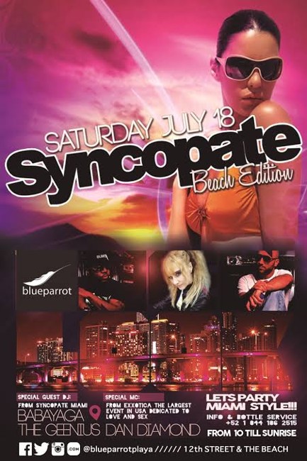 Original artwork: Syncopate · Beach Edition