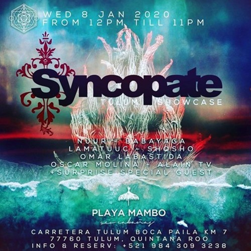 Original artwork: Syncopate Showcase